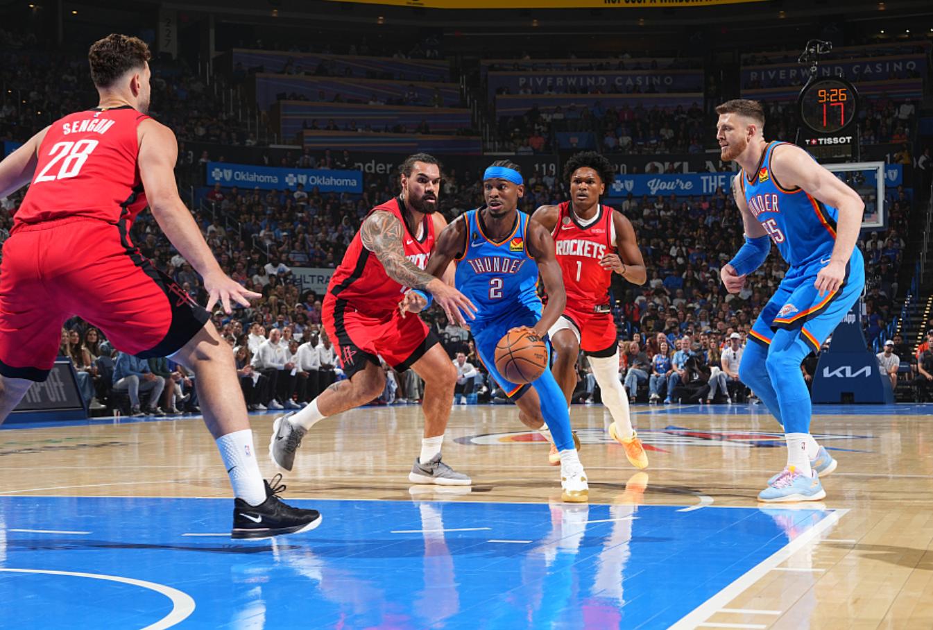 SGA只有, 先雷霆 SGA只有, 先雷霆